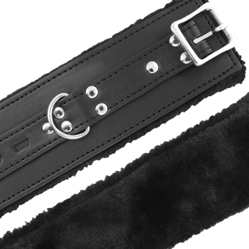 DARKNESS - MENOTTES BDSM DOUBLÉES NOIRES DARKNESS BONDAGE