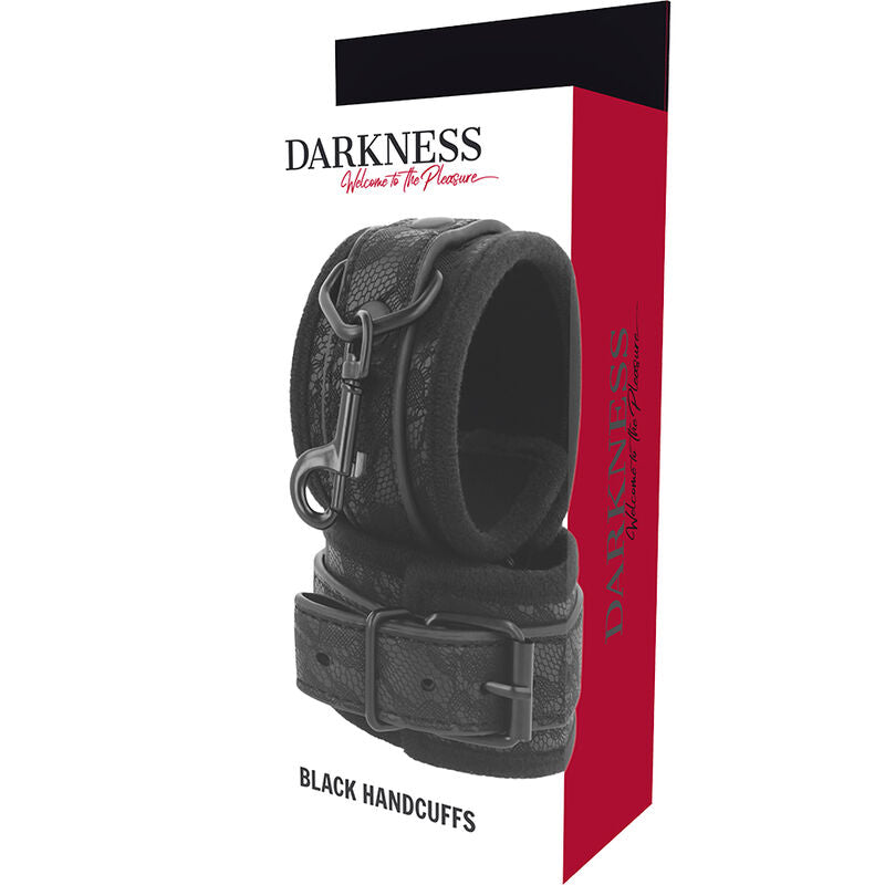 DARKNESS - MENOTTES BDSM LUXE NOIRES DARKNESS BONDAGE