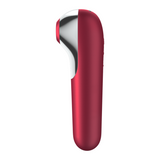 SATISFYER - VIBRATEUR ET ASPIRATION DUAL LOVE AVEC AIR PULSÉ ROUGE SATISFYER CONNECT