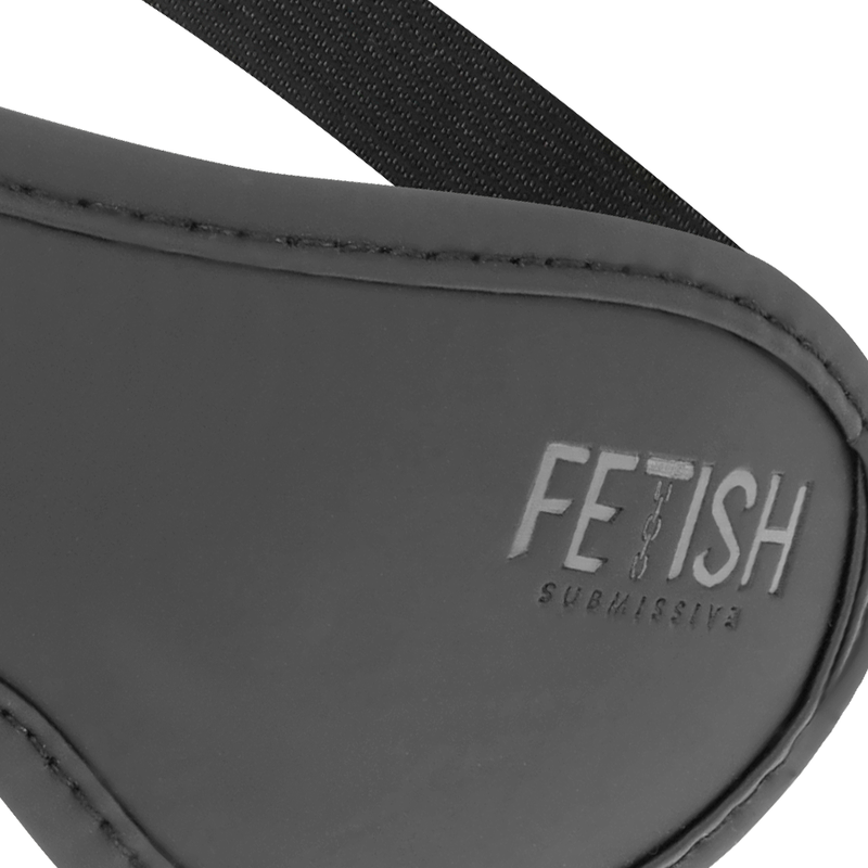 FETISH SUBMISSIVE - MASQUE EN CUIR VÉGAN II AVEC DOUBLURE EN NOPRÈNE FETISH SUBMISSIVE BONDAGE