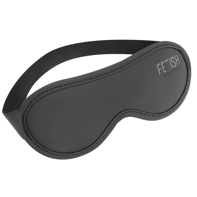 FETISH SUBMISSIVE - MASQUE EN CUIR VÉGAN II AVEC DOUBLURE EN NOPRÈNE FETISH SUBMISSIVE BONDAGE