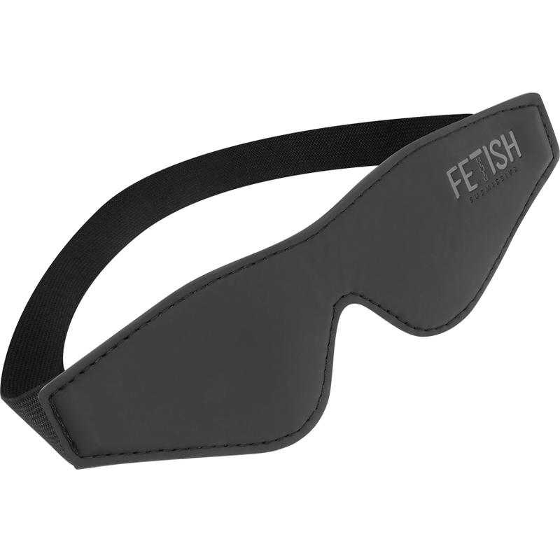 FETISH SUBMISSIVE - MASQUE EN CUIR VÉGAN AVEC DOUBLURE EN NOPRÈNE FETISH SUBMISSIVE BONDAGE