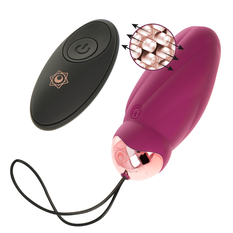 RITHUAL - SITA EGG TÉLÉCOMMANDE ROTATION DES BILLES + VIBRATION RITHUAL