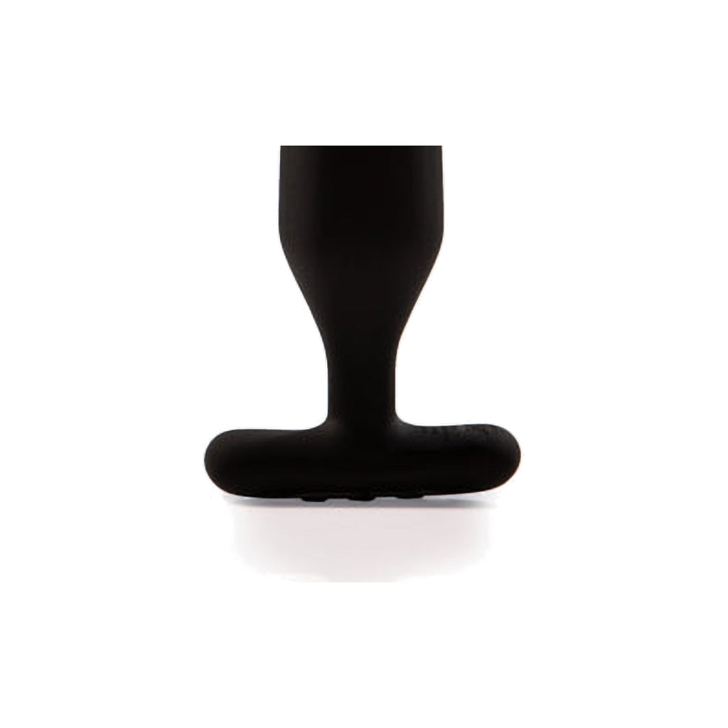 Je Joue Onyx - Plug anal vibrant - Noir - détail produit 2 sur fond blanc
