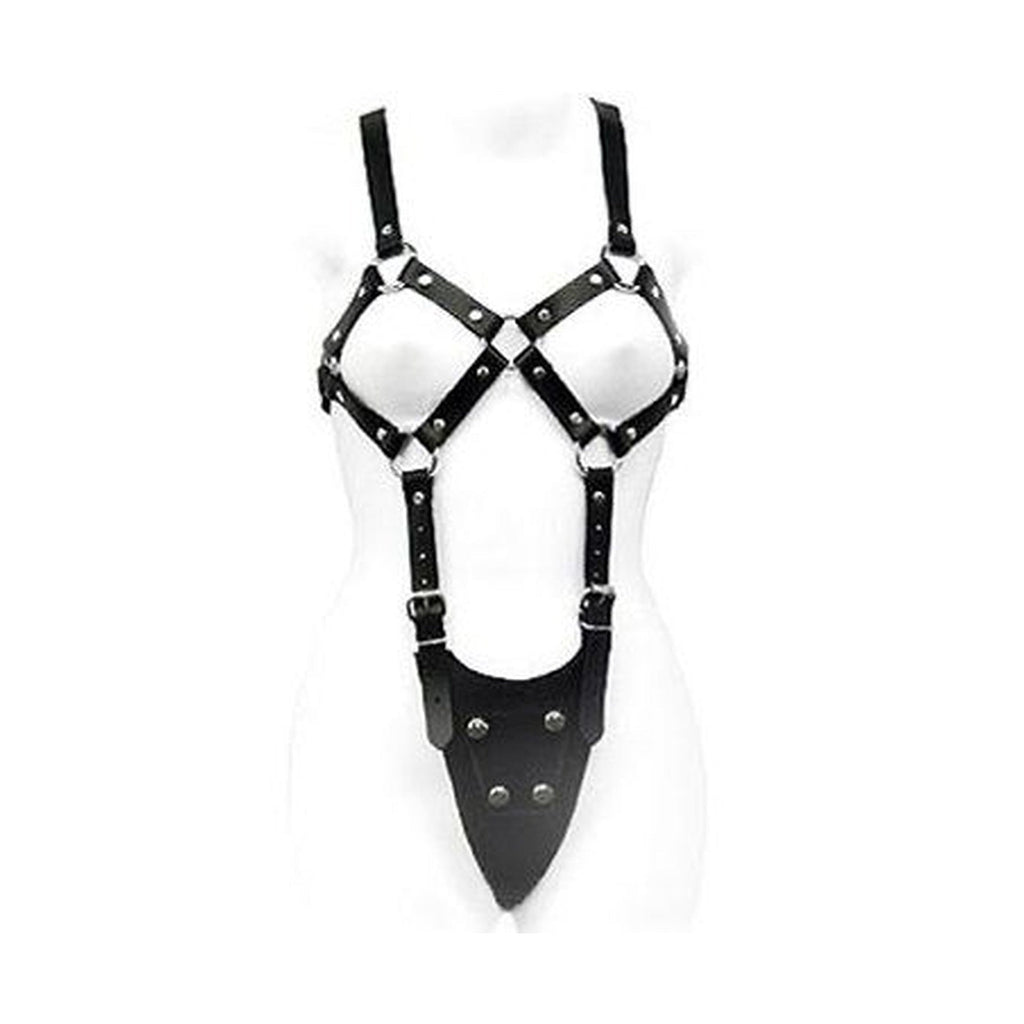 Leather Body Corps Exposé - Harnais femme, 430 g