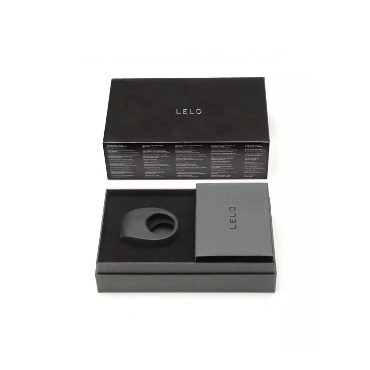 LELO Tor 2 - Anneau vibrant pour couple - Noir