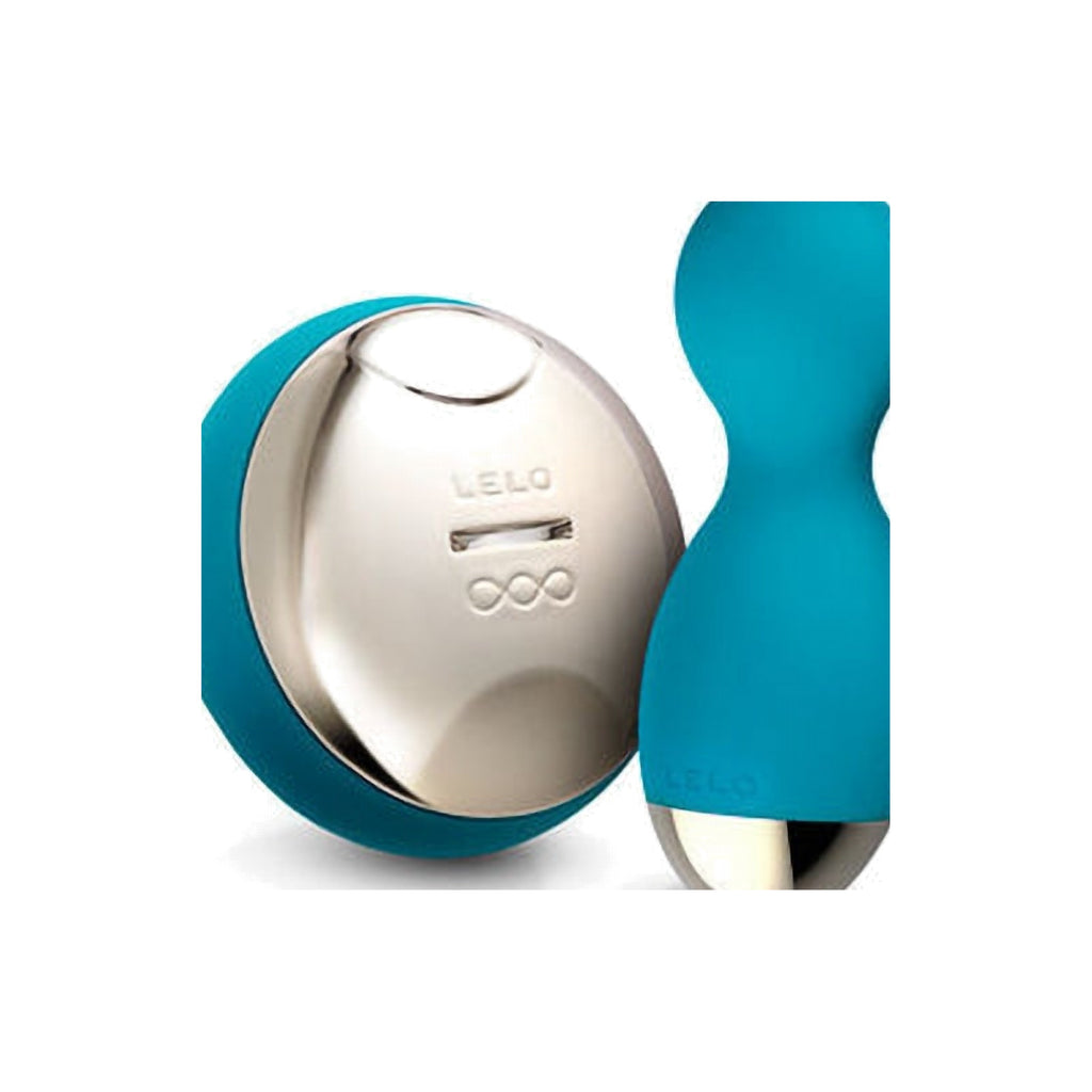LELO Hula Beads - Boules vibrantes télécommandées - Bleu - détail produit 1 sur fond blanc