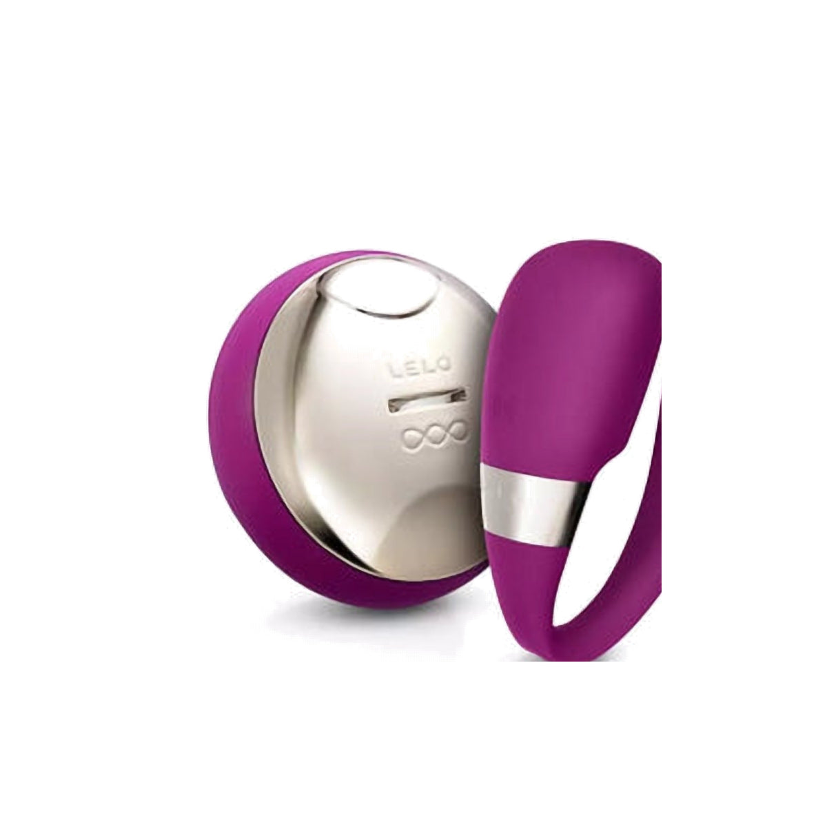 LELO Tiani 3 - Masseur pour couples - Rose profond - détail produit 1 sur fond blanc