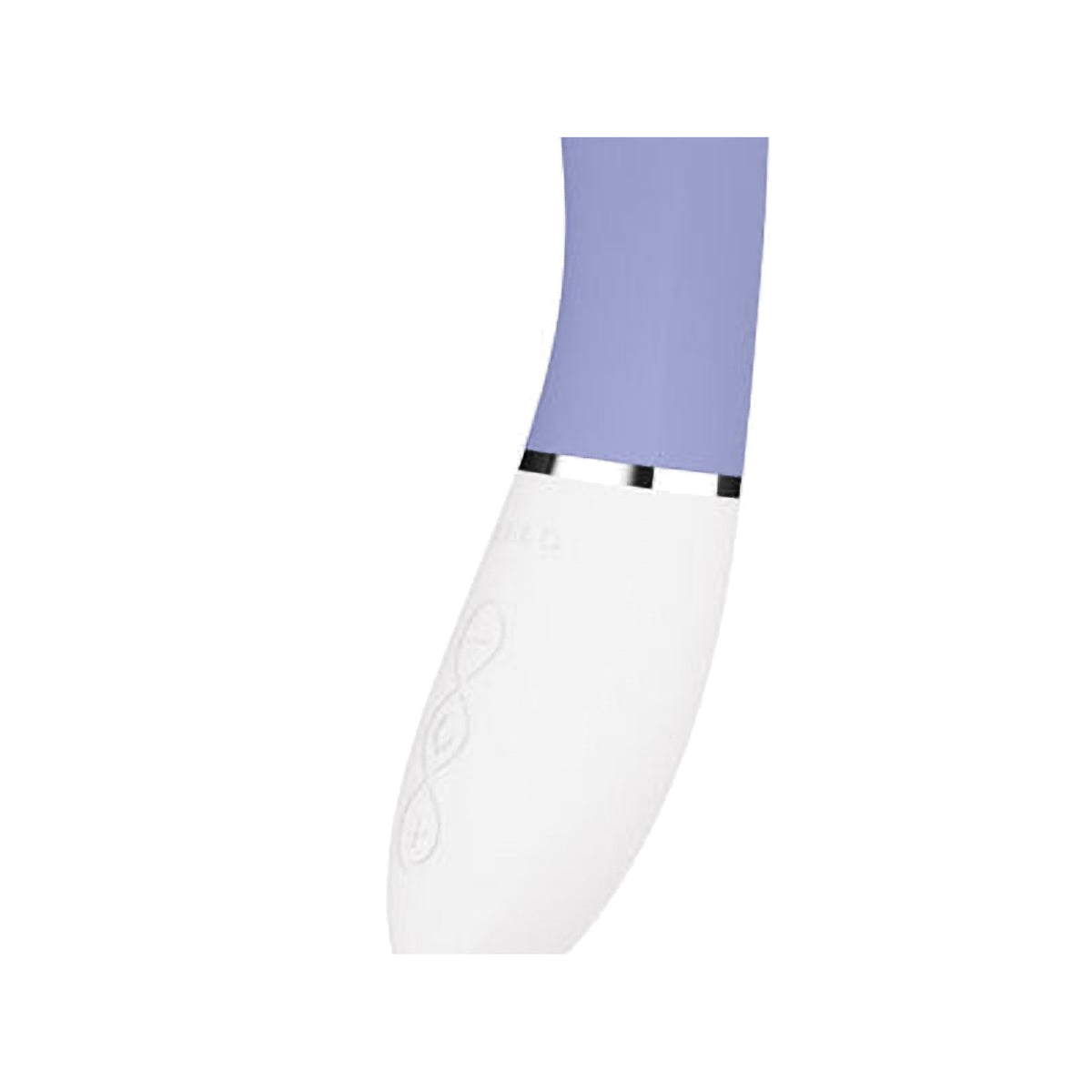 LELO LIV 3 bleu - Vibromasseur point G connecté - détail produit 2 sur fond blanc