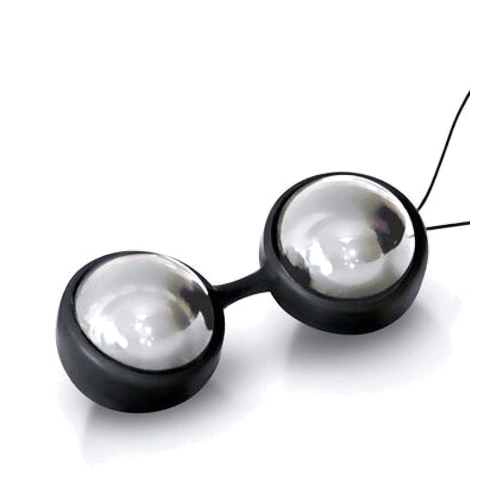 LELO LUNA BEADS LUXE - Boules de Kegel de luxe - Acier inoxydable - détail produit 1 sur fond blanc