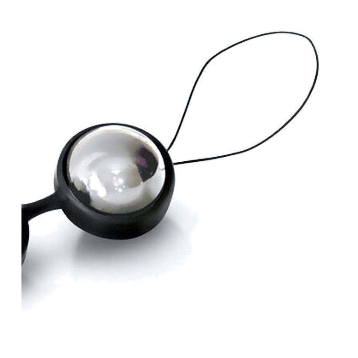 LELO LUNA BEADS LUXE - Boules de Kegel de luxe - Acier inoxydable - détail produit 2 sur fond blanc