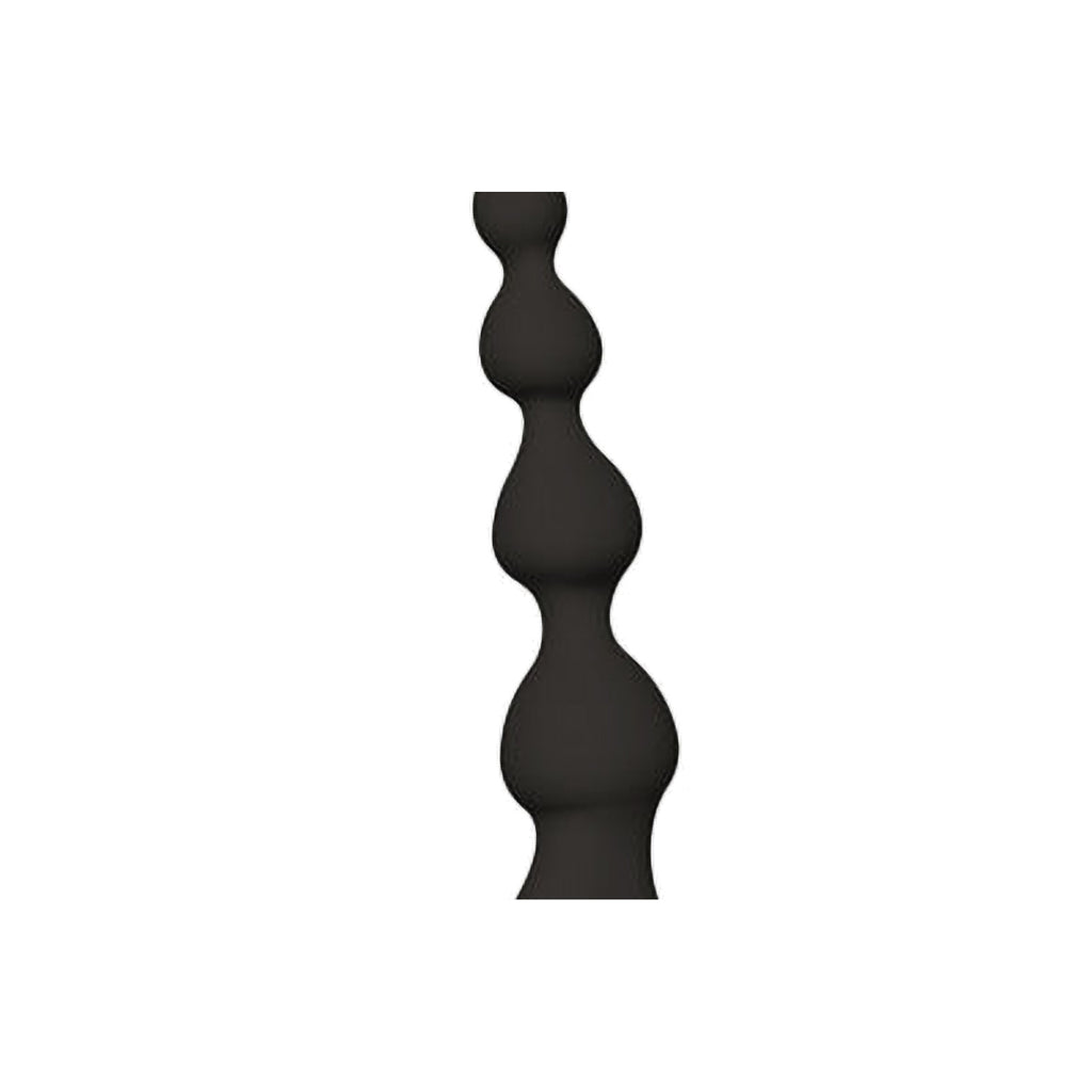 LELO Soraya Beads - Masseur anal vibrant - Noir - détail produit 1 sur fond blanc