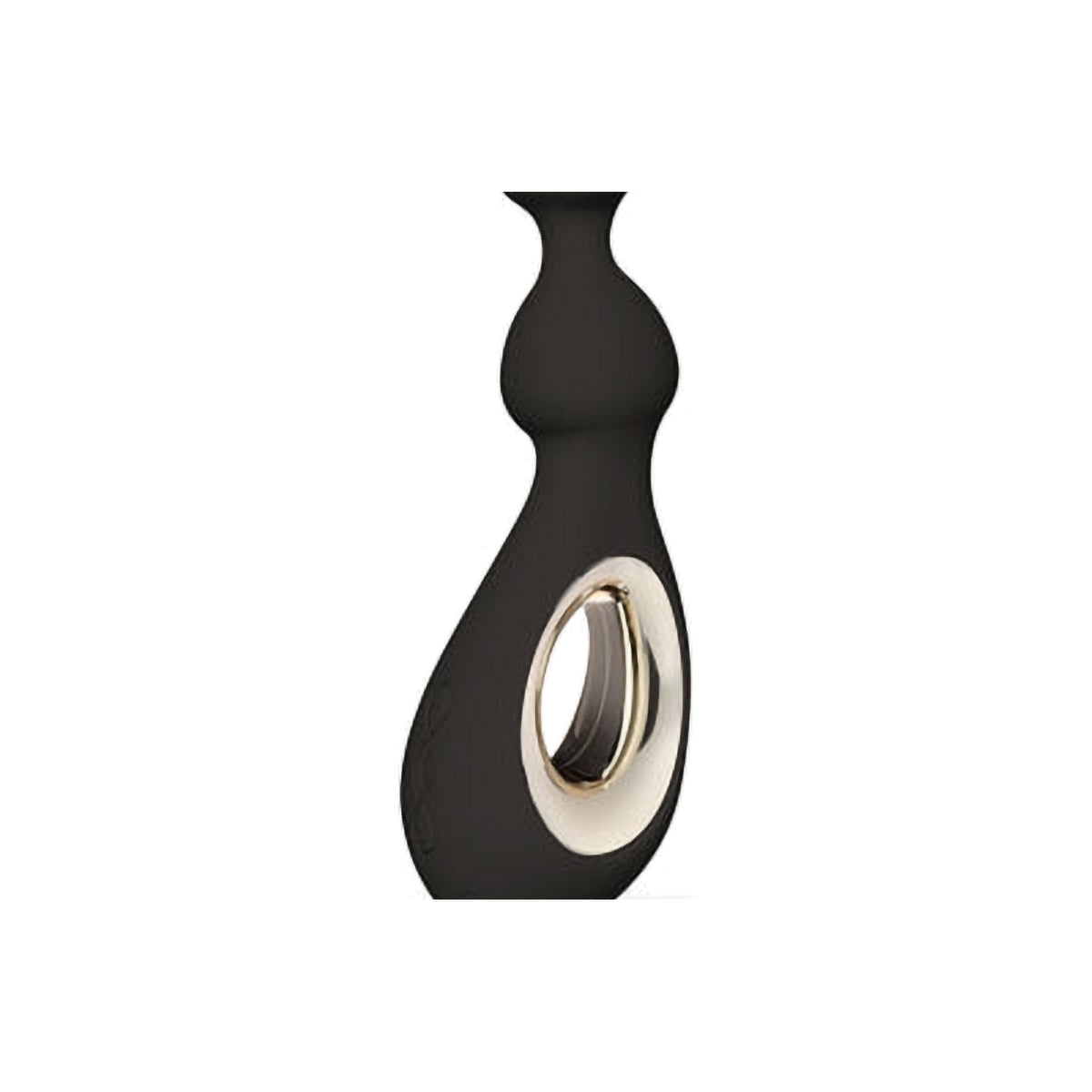 LELO Soraya Beads - Masseur anal vibrant - Noir - détail produit 2 sur fond blanc
