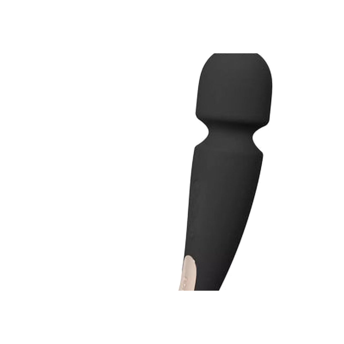 LELO Smart Wand 2 Medium - Masseur compact - Noir - détail produit 1 sur fond blanc