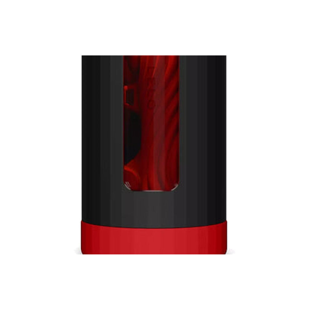 LELO F1S V3 XL – Masturbateur connecté – Rouge - détail produit 2 sur fond blanc