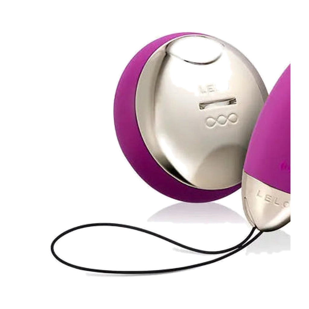 LELO Lyla 2 - Œuf vibrant télécommandé - Rose profond - détail produit 1 sur fond blanc