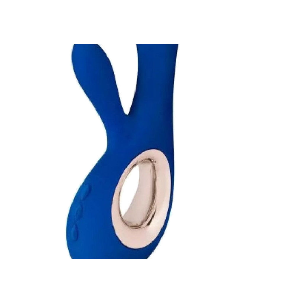 LELO Soraya Wave - Rabbit WaveMotion - Bleu nuit – détail réel 2