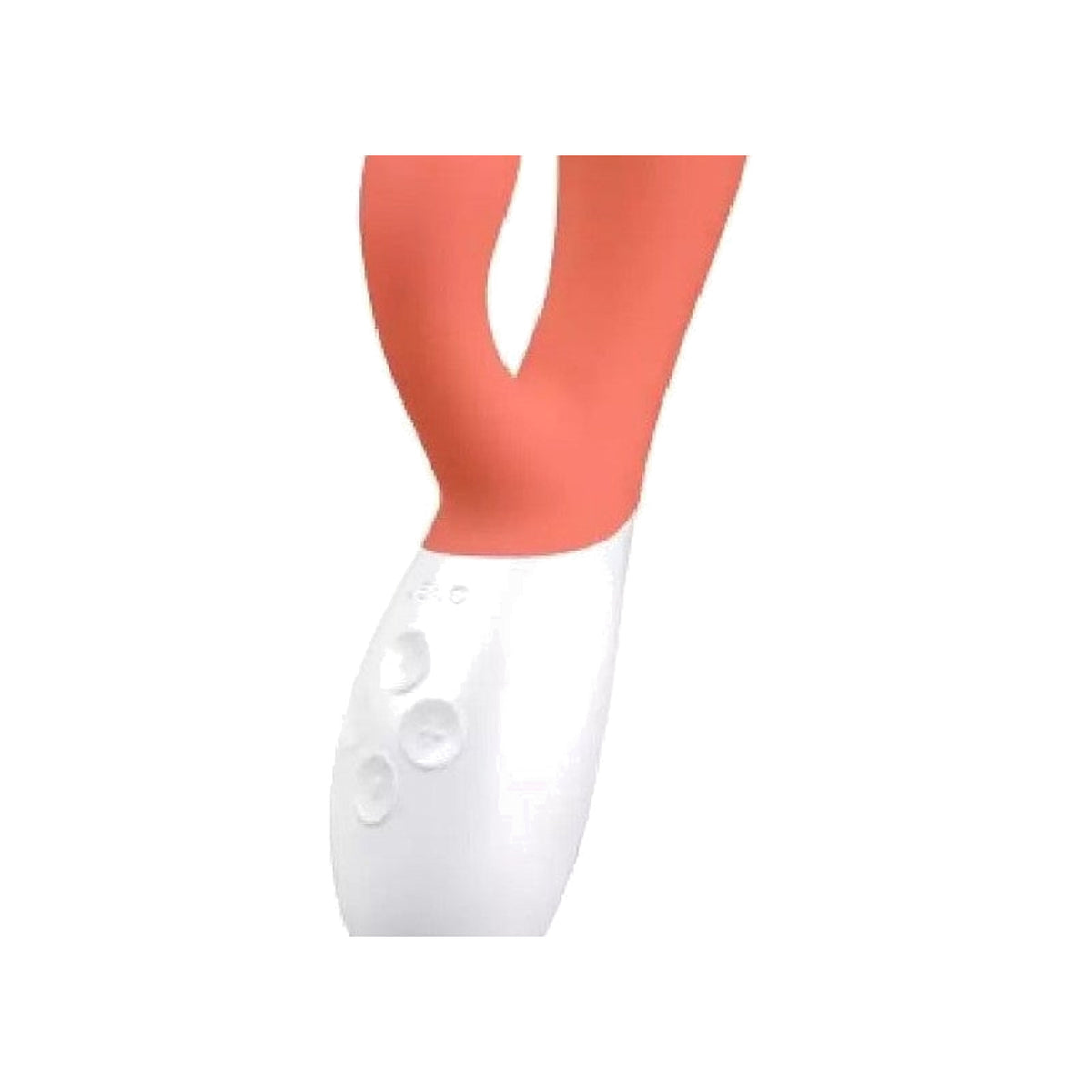 LELO INA 3 - Rabbit vibrant - Corail – détail réel 2
