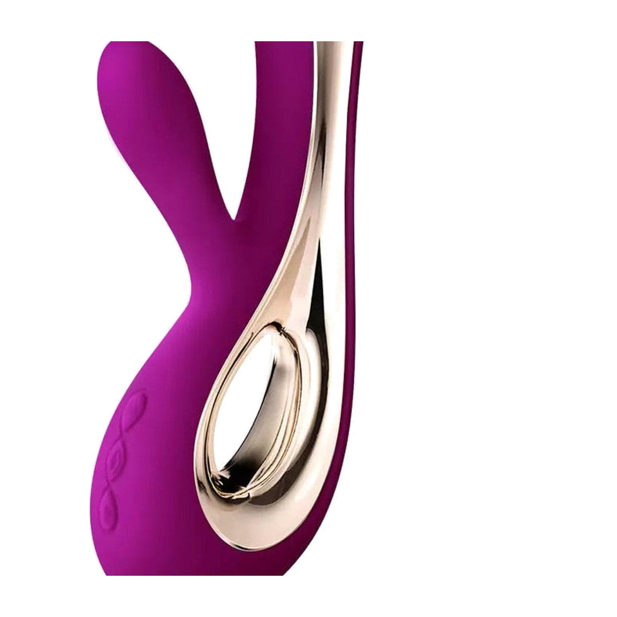 LELO Soraya 2 - Rabbit vibrant - Rose profond – détail réel 2