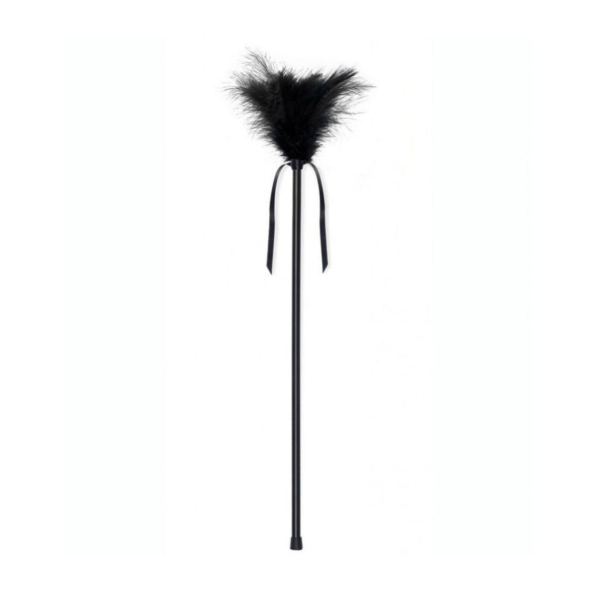 SecretPlay - Panache de 20 plumes 40 cm, noir
