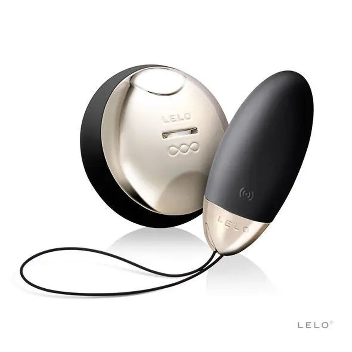 Œuf vibrant télécommandé LELO Lyla 2 noir et sa télécommande SenseMotion