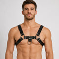 Leather Body Chaîne III, harnais à chaînes en cuir 520 g — visuel 1