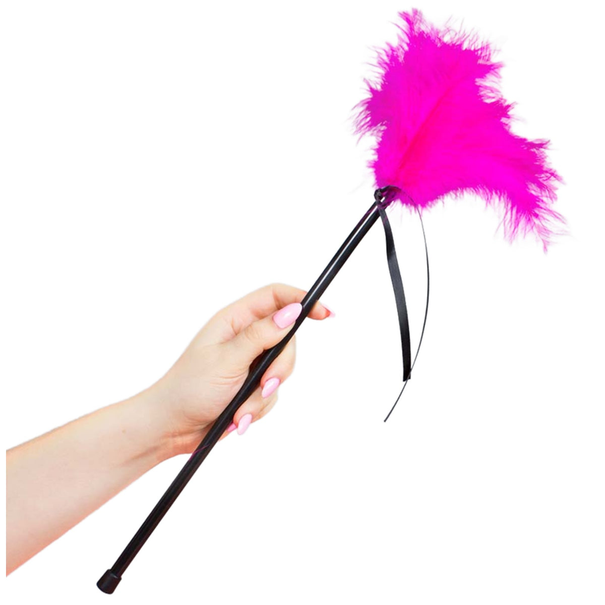 SECRETPLAY - PLUMES ROSE 40 CM SECRETPLAY 100% FETISH