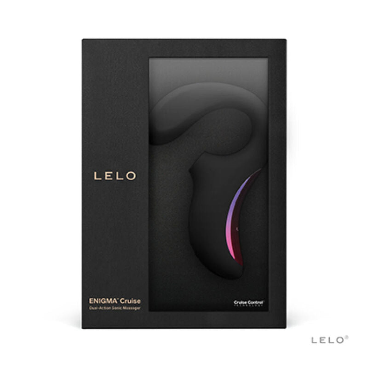 LELO ENIGMA Cruise noir - Double stimulateur sonique - photo produit 5