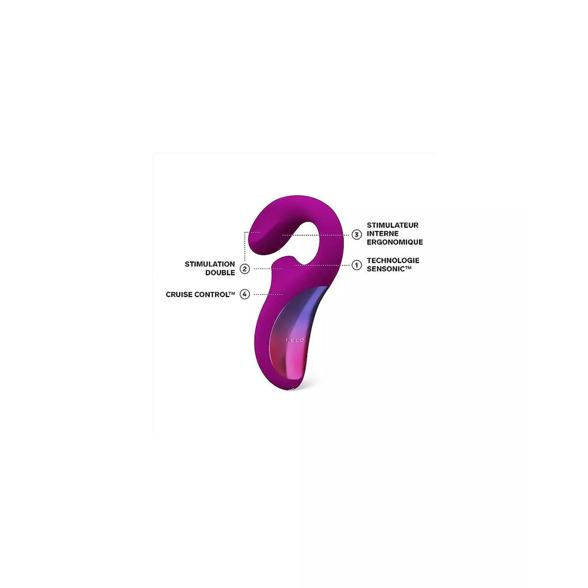 LELO ENIGMA Cruise noir – photo produit 4