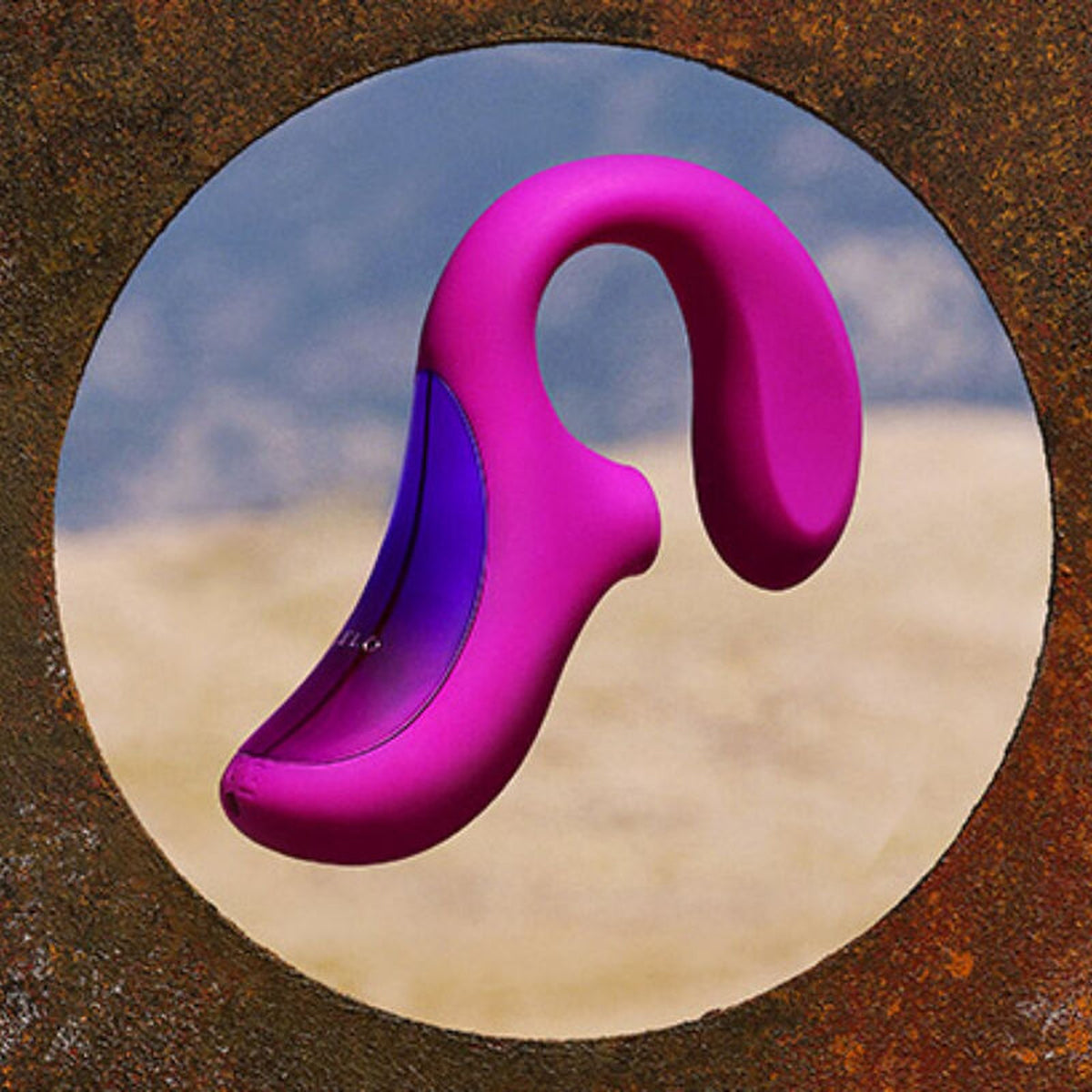 LELO ENIGMA Cruise Deep Rose - Double stimulateur sonique - photo produit 5
