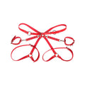 Subblime - Menottes et ceinture de bondage, rouge