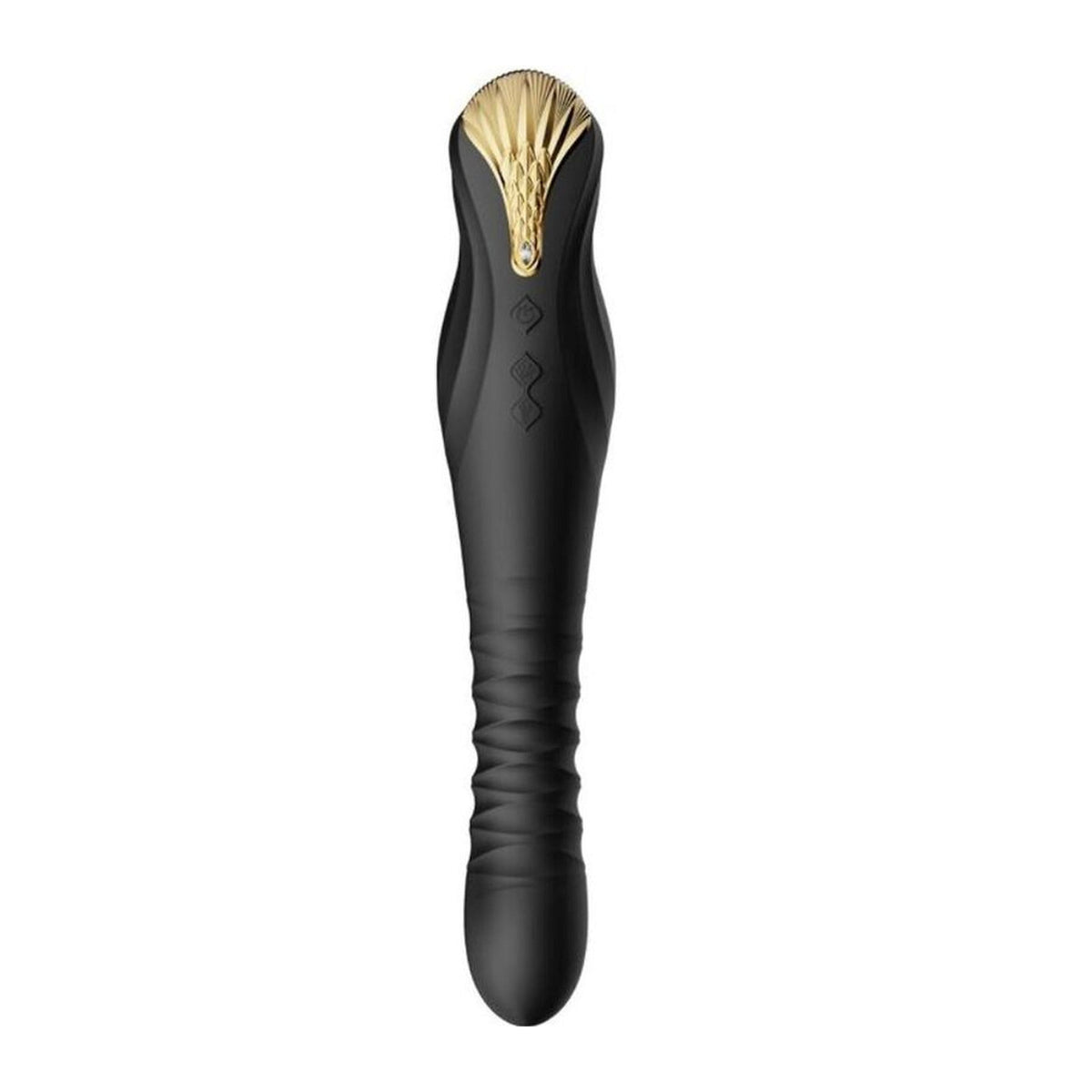 ZALO King noir - Vibromasseur à va-et-vient, 40 coups/s