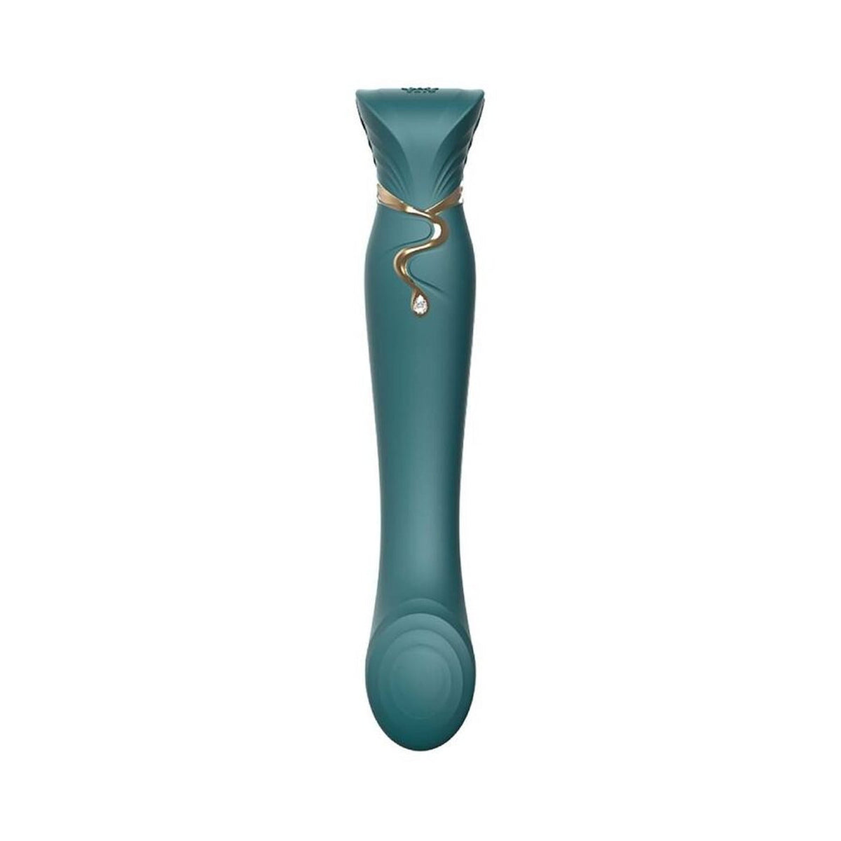 ZALO Queen vert - Vibromasseur point G chauffant 21,6 cm