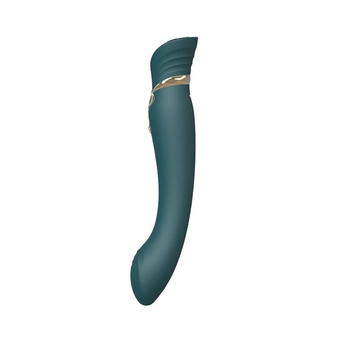 ZALO Queen vert - Vibromasseur point G chauffant 21,6 cm