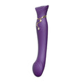 ZALO Queen violet - Vibromasseur point G chauffant 21,6 cm