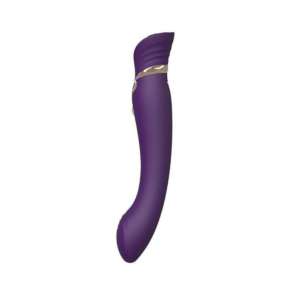 ZALO Queen violet - Vibromasseur point G chauffant 21,6 cm